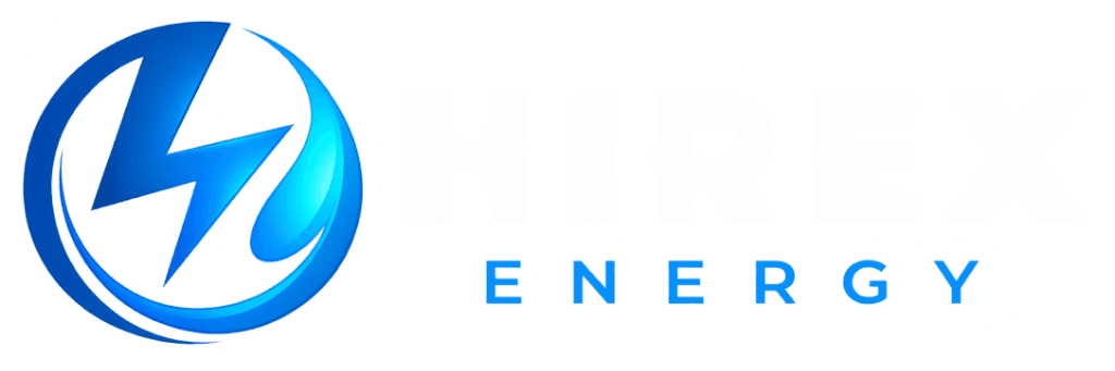 Hirex Energy power and solar solutions brand logo
